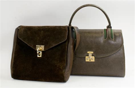 vintage gucci handbag green|vintage Gucci handbags 1950.